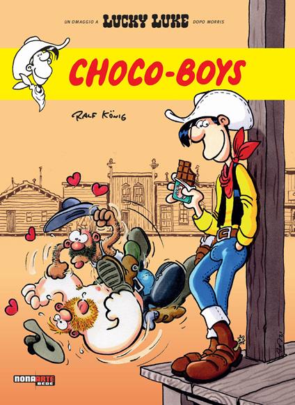 Choco-boys. Lucky Luke - Ralf König - copertina