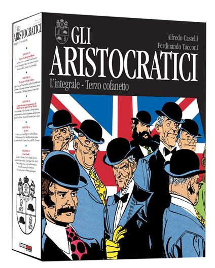 Gli aristocratici. L'integrale. Terzo cofanetto. Vol. 11-15 - Alfredo Castelli,Ferdinando Tacconi - copertina