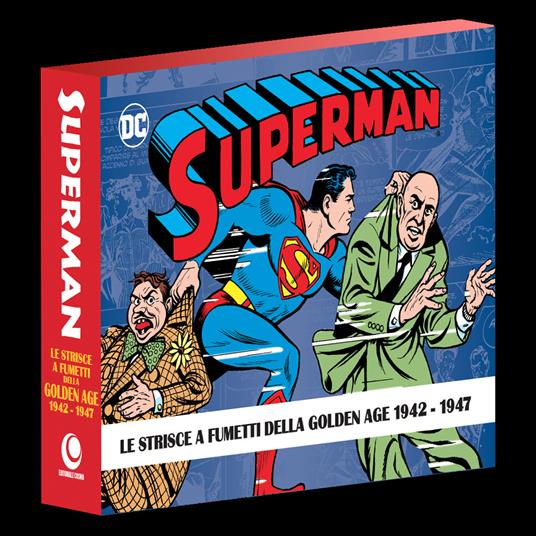 Superman. Le strisce quotidiane della Golden Age. Vol. 1-2 - copertina