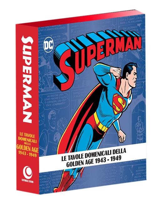 Superman. Le tavole domenicali della Golden Age. Vol. 1-2 - copertina