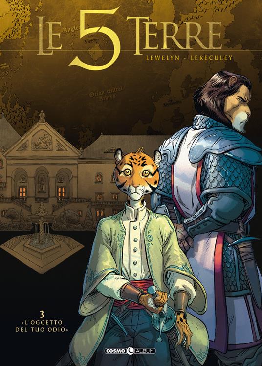 Le 5 terre. Vol. 3 - Lewelyn,Jérôme Lereculey - copertina