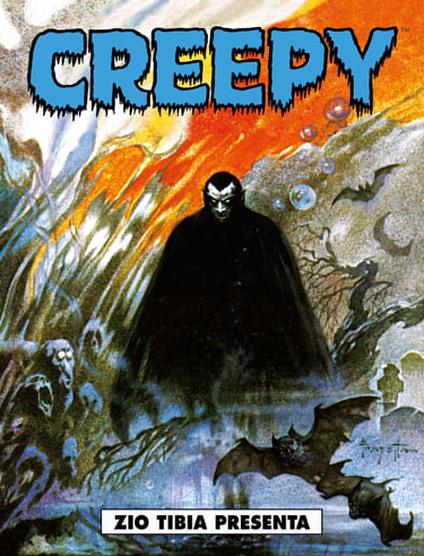 Creepy. Vol. 1: Zio Tibia presenta - Alex Toth,Al Williamson,Frank Frazetta - copertina