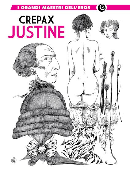 Justine - Guido Crepax - copertina