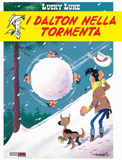 I Dalton nella tormenta. Lucky Luke - René Goscinny,Morris - copertina