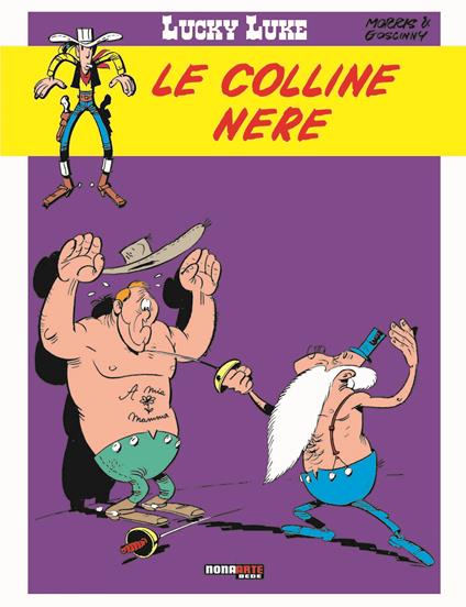 Le colline nere. Lucky Luke - copertina