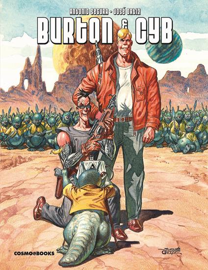 Burton & Cyb - Antonio Segura,José Ortiz - copertina