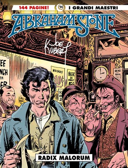 Abraham Stone. Radix malorum - Joe Kubert - copertina