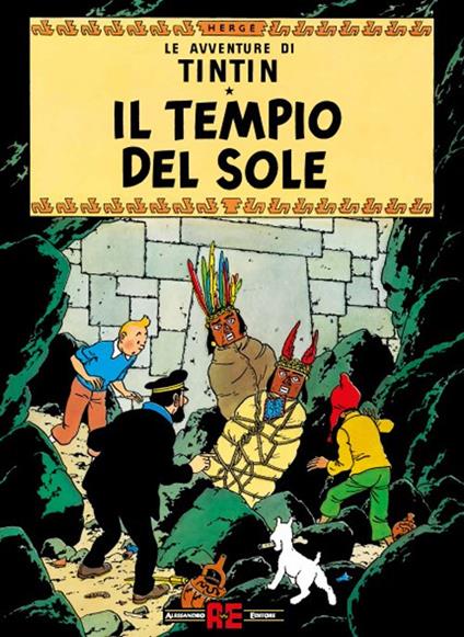 Le avventure di Tintin. Il tempio del sole - Hergé - copertina