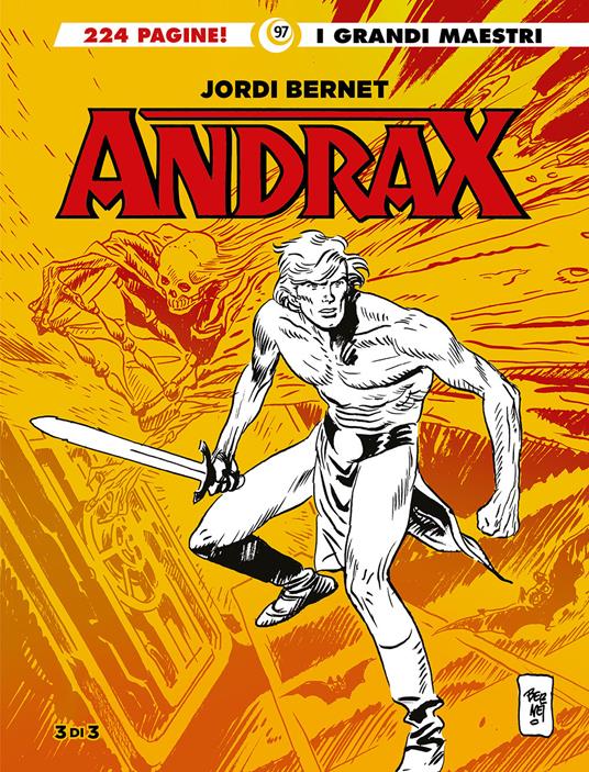 Andrax. Vol. 3 - Jordi Bernet - copertina