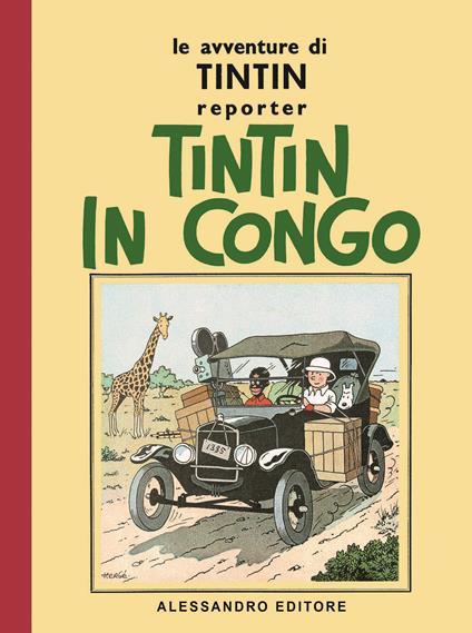 Le avventure di Tintin. Tintin in Congo - Hergé - copertina
