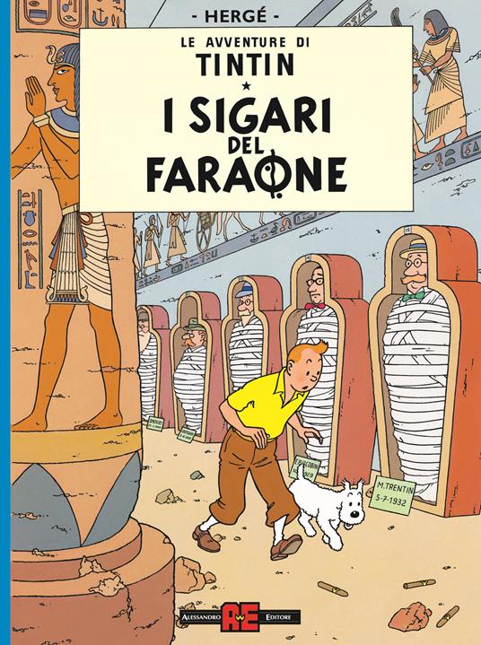 Le avventure di Tintin. I sigari del faraone - Hergé - copertina