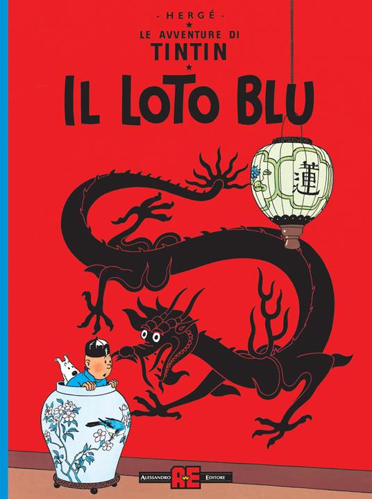Le avventure di Tintin. Il loto blu - Hergé - copertina