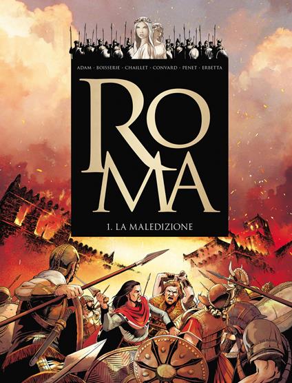 Roma. Vol. 1: La maledizione - copertina