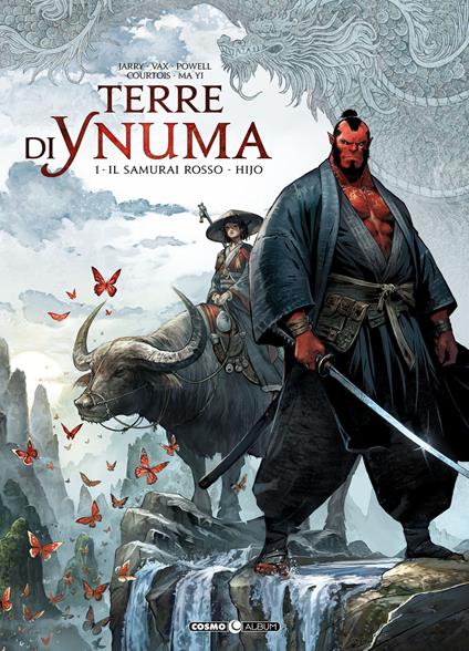Terre di Ynuma. Vol. 1: Il samurai rosso-Hijo - copertina