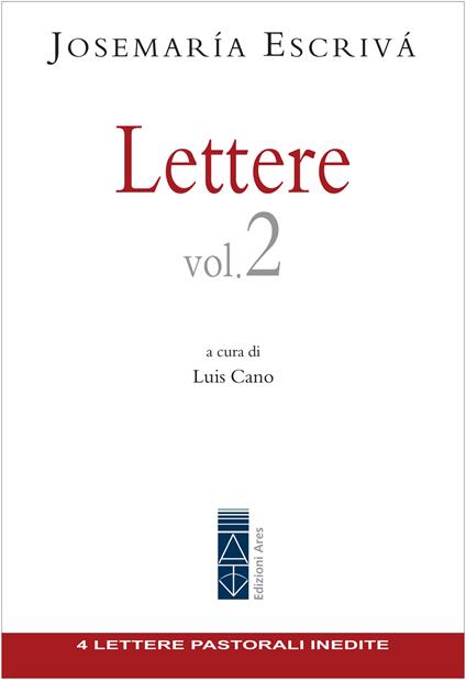 Lettere. Vol. 2 - San Josemaría Escrivá de Balaguer - copertina