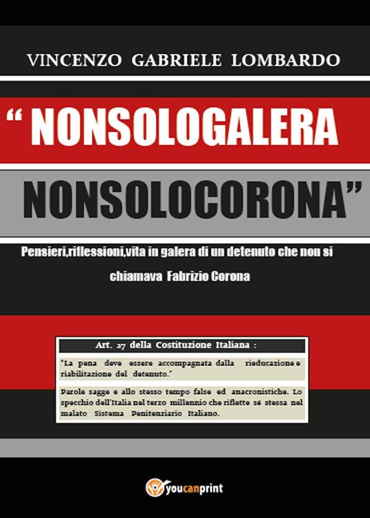 Nonsologalera Nonsolocorona - Vincenzo G. Lombardo - copertina