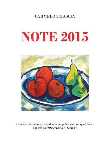 Note 2015 - Carmelo Sciascia - ebook