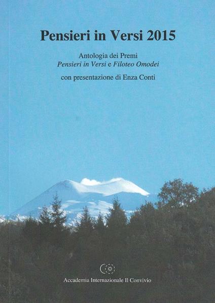 Antologia dei pensieri in versi e Filotepo Omodei - copertina