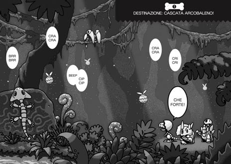 La cascata Arcobaleno. I dinossauri - Group Ammonites - 5