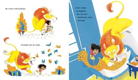 Un coraggio da leone. Ediz. a colori - Erika Meza - 3