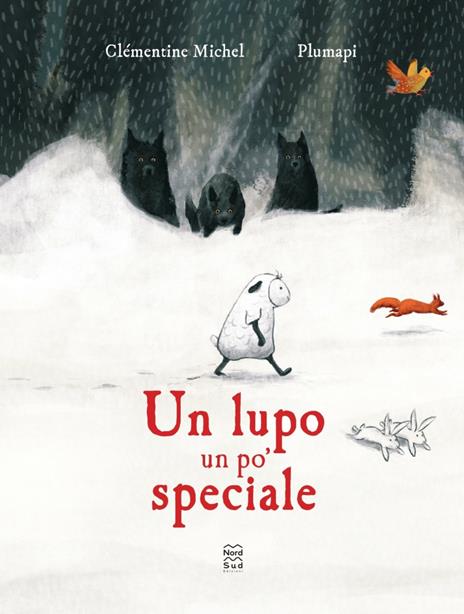 Un lupo un po' speciale. Ediz. a colori - Clémentine Michel,Plumapi - copertina