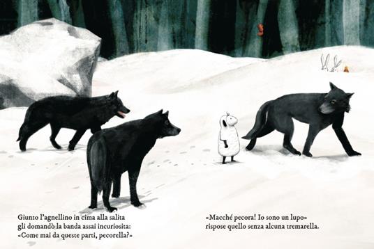 Un lupo un po' speciale. Ediz. a colori - Clémentine Michel,Plumapi - 3
