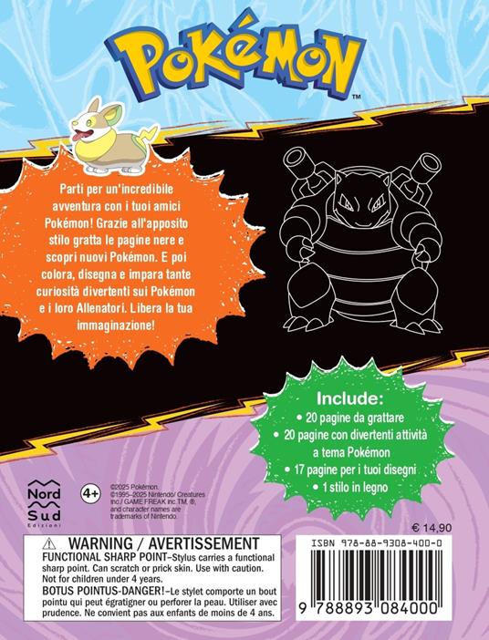 Pokémon. Gratta e scopri. Ediz. illustrata. Con stilo in legno - 2