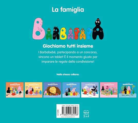 Giochiamo tutti insieme. La famiglia Barbapapà. Ediz. a colori - Talus Taylor - 2