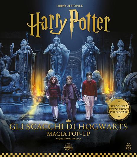 Harry Potter. Gli scacchi di Hogwarts. Magia pop-up. Ediz. a colori - copertina