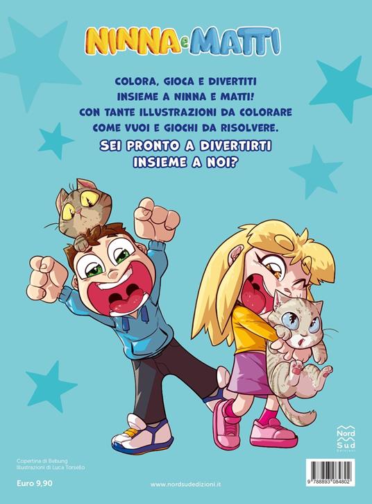 Ninna e Matti. Il grande libro da colorare. Ediz. illustrata - Ninna e Matti - 4