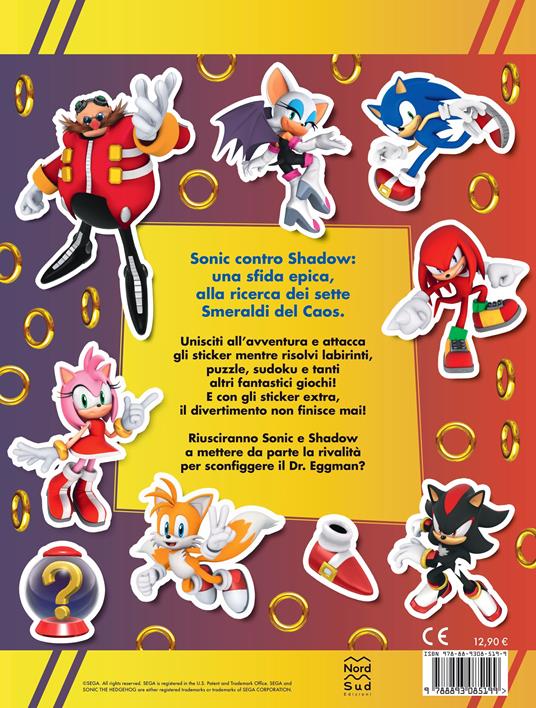 Sonic The Hedgehog. Giochi e sticker - 2