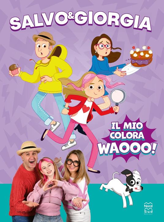 Il mio colorawaooo! Ediz. illustrata - Salvo e Giorgia - copertina