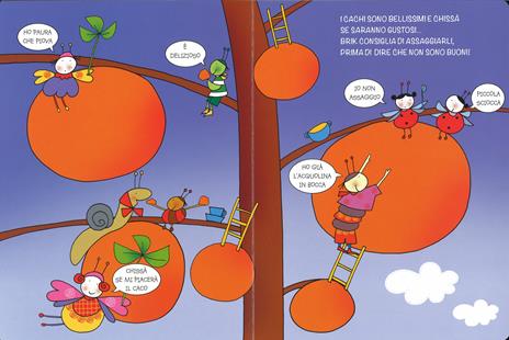 Brik il bruco. Nell'orto del bruchino. Ediz. illustrata - Nicoletta Costa,Roberta Bianchi - 3