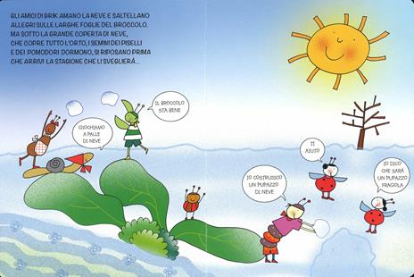 Brik il bruco. Nell'orto del bruchino. Ediz. illustrata - Nicoletta Costa,Roberta Bianchi - 4