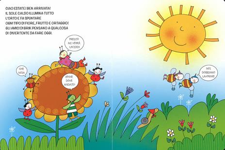 Brik il bruco. Nell'orto del bruchino. Ediz. illustrata - Nicoletta Costa,Roberta Bianchi - 6