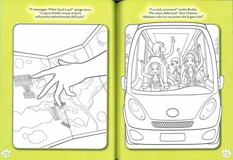 Barbie e la ricerca dei cuccioli. Super color. Ediz. illustrata - 3