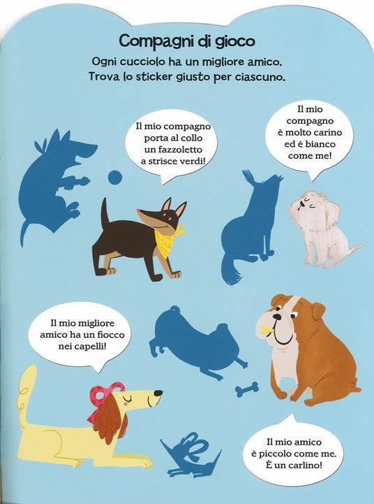 Cagnolino. Amici sticker. Con adesivi. Ediz. illustrata - 3