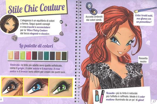 Magico make-up. Winx Fairy Couture. Ediz. a spirale. Con Adesivi - 2