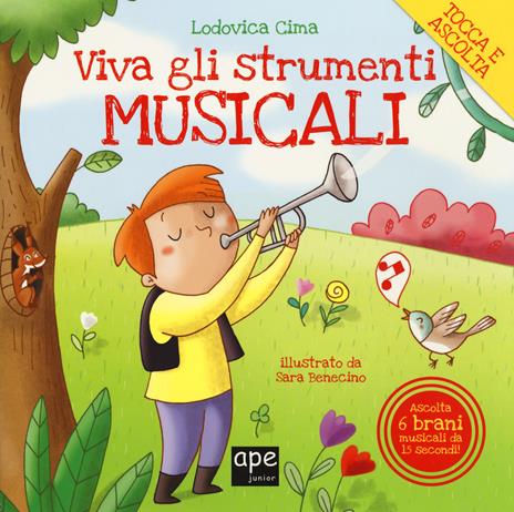 Viva gli strumenti musicali! Ediz. a colori - Lodovica Cima - copertina