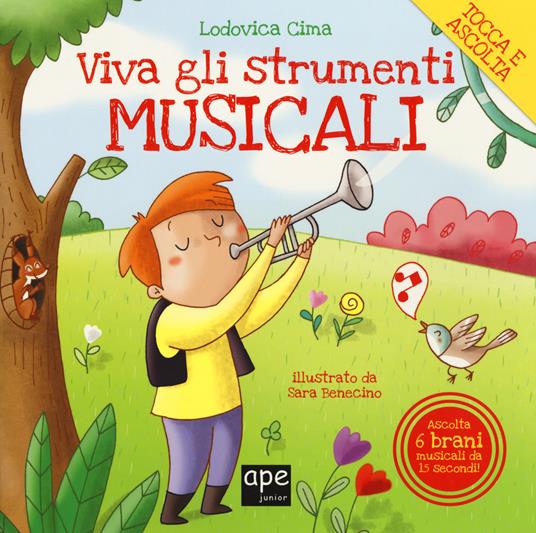 Viva gli strumenti musicali! Ediz. a colori - Lodovica Cima - copertina