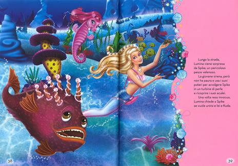 Barbie 4 storie dai film: Barbie e la scarpetta rosa-La principessa delle perle-Mariposa e la principessa delle fate-La principessa, la pop star. Ediz. illustrata - 5