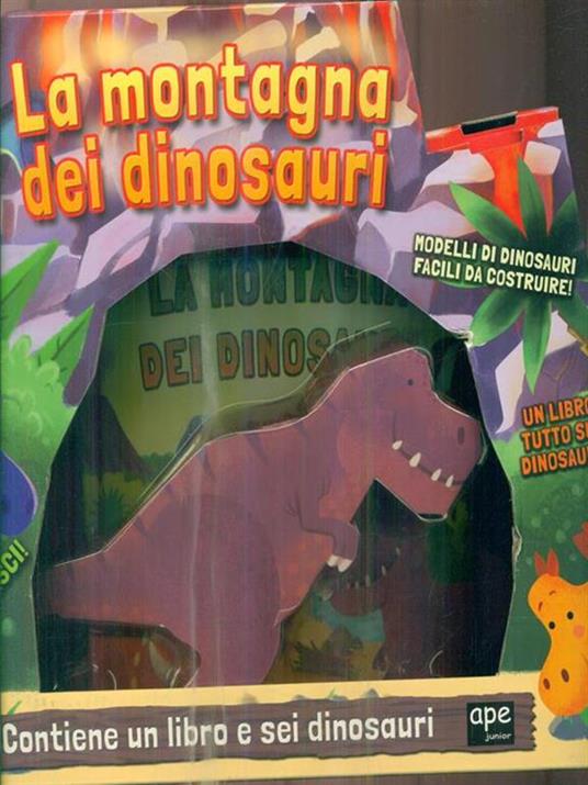 La montagna dei dinosauri. Ediz. a colori. Con Prodotti vari - copertina