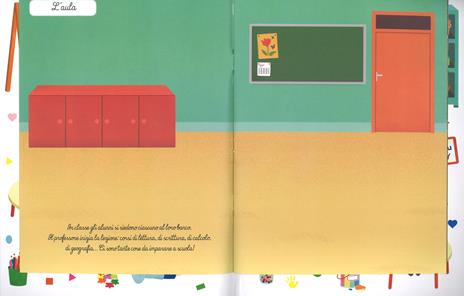 La scuola. Con adesivi. Ediz. a colori - Yi-Hsuan Wu - 3