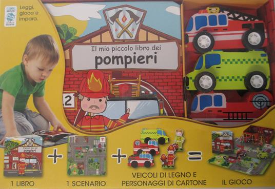 Il mio piccolo libro dei pompieri. Little village. Ediz. illustrata. Con gadget - 2