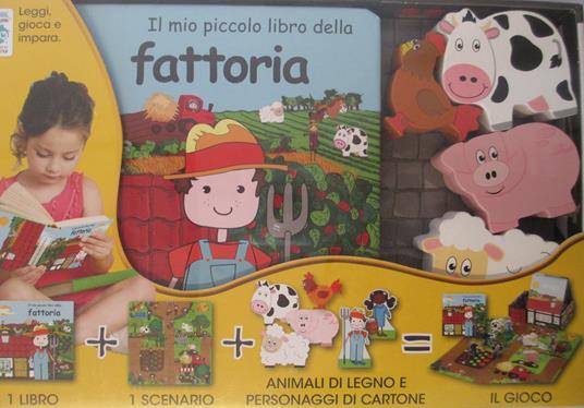 Il mio piccolo libro della fattoria. Little village. Ediz. a colori. Con gadget - 2