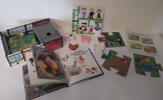 Il mio piccolo libro della fattoria. Little village. Ediz. a colori. Con gadget - 3