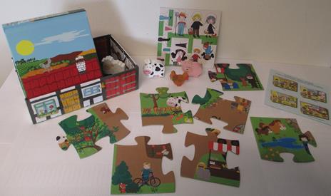 Il mio piccolo libro della fattoria. Little village. Ediz. a colori. Con gadget - 5
