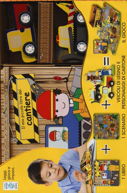 Il mio piccolo libro del cantiere. Ediz. a colori. Con gadget - copertina
