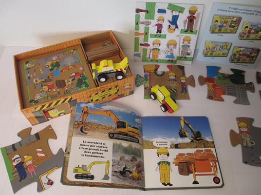 Il mio piccolo libro del cantiere. Ediz. a colori. Con gadget - 4