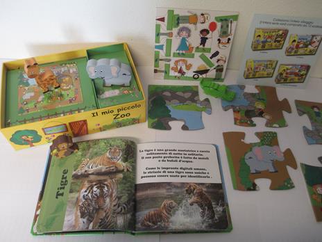 Il mio piccolo libro dello zoo. Little village. Ediz. a colori. Con gadget - 3
